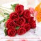 50 Realistic Silk Roses: Perfect for Home, Weddings, and Parties